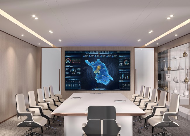 華邦瀛P1.3小間距LED顯示屏在會議室的應用及優勢