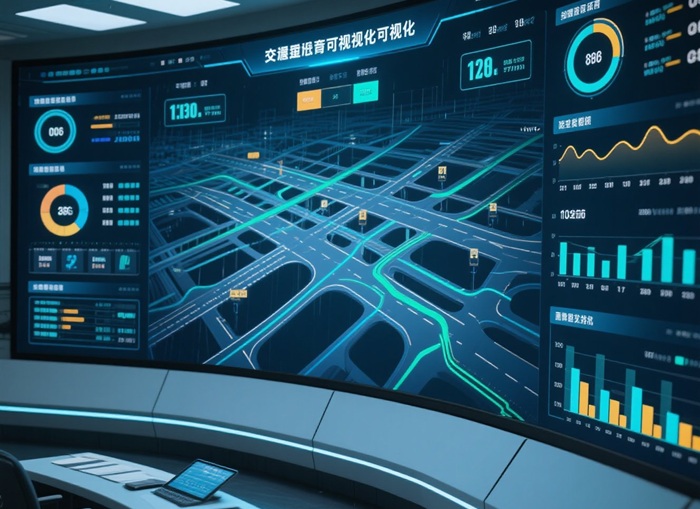 實(shí)時(shí)交通數(shù)據(jù)可視化大屏幕.jpg